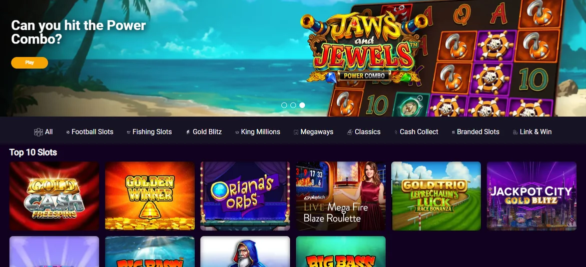 Spin top ten slots
