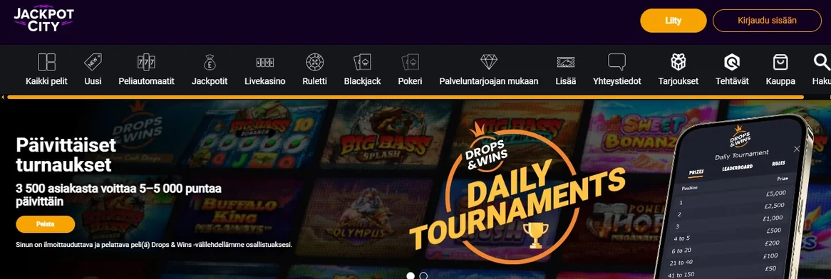 Win daily tournament prizes.