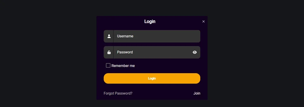 Access your casino account.